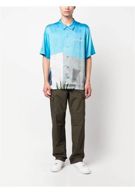 pantaloni regular cargo uomo cipresso in cotone CARHARTT WIP | I03246763.02